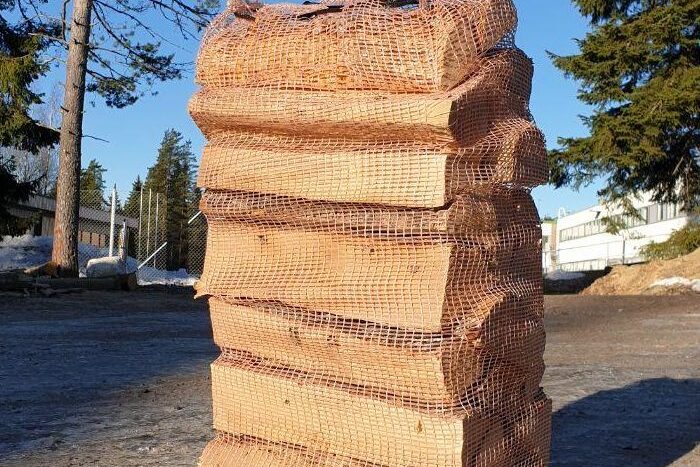 Kotimainen koivuklapi 40L säkissä. A-luokka
