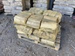 Koivuklapi 15 x 40L säkkiä. Kuivaa tuontipuuta.