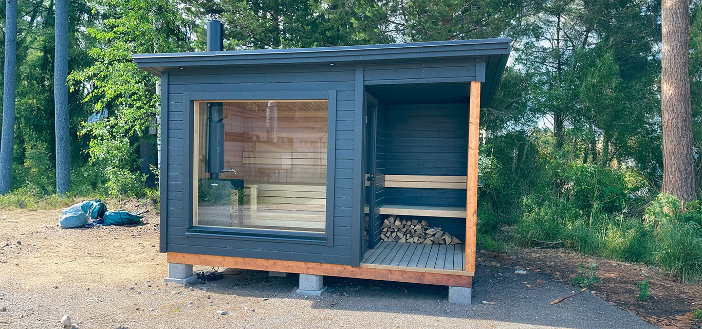 Pihasauna, valmissauna