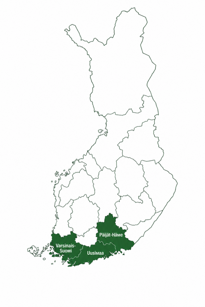 Puisten piha aitojen asennusalueet Metsolan Piha ja Puu